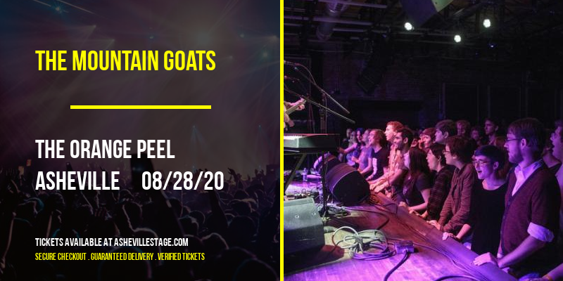 The Mountain Goats at The Orange Peel tickets The Mountain Goats at The Orange Peel