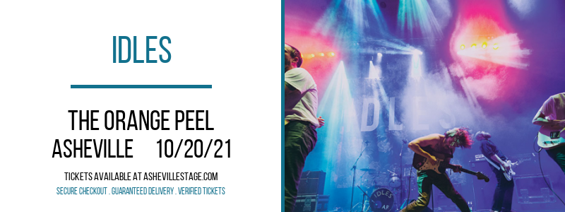Idles at The Orange Peel tickets Idles at The Orange Peel