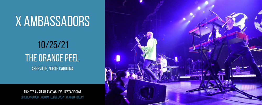 X Ambassadors at The Orange Peel tickets X Ambassadors at The Orange Peel
