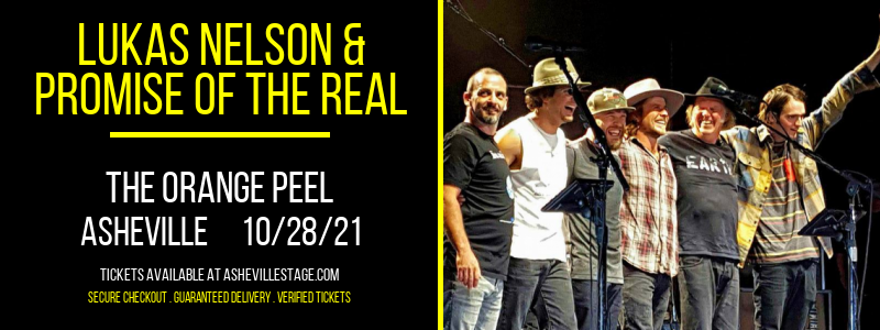 Lukas Nelson & Promise of The Real at The Orange Peel tickets Lukas Nelson & Promise of The Real at The Orange Peel