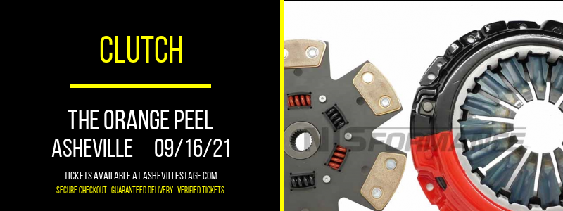 Clutch at The Orange Peel tickets Clutch at The Orange Peel