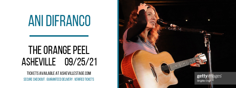 Ani DiFranco at The Orange Peel tickets Ani DiFranco at The Orange Peel