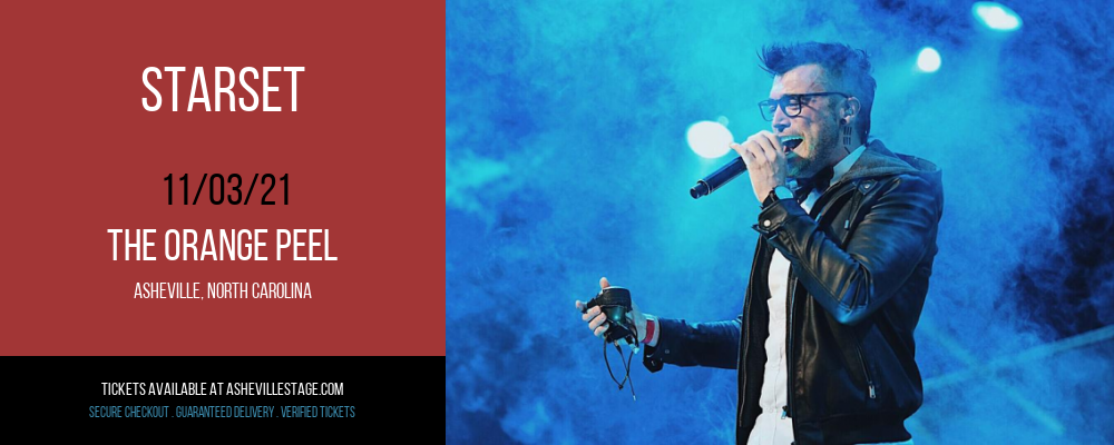 Starset at The Orange Peel tickets Starset at The Orange Peel