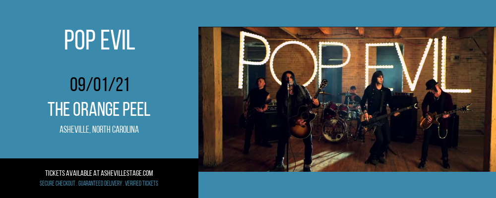 Pop Evil at The Orange Peel tickets Pop Evil at The Orange Peel