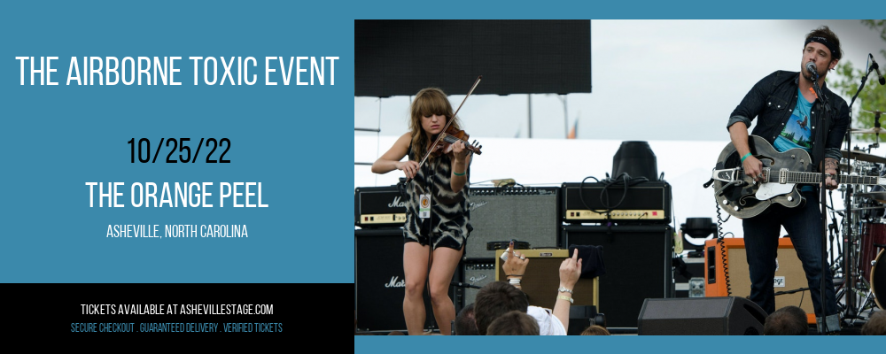 The Airborne Toxic Event at The Orange Peel tickets The Airborne Toxic Event at The Orange Peel