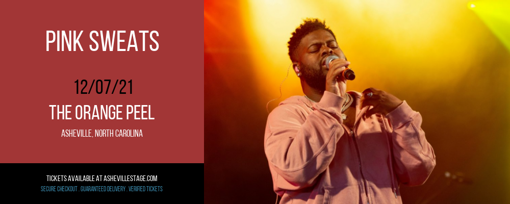 Pink Sweats at The Orange Peel tickets Pink Sweats at The Orange Peel