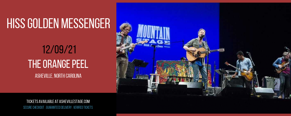 Hiss Golden Messenger at The Orange Peel tickets Hiss Golden Messenger at The Orange Peel
