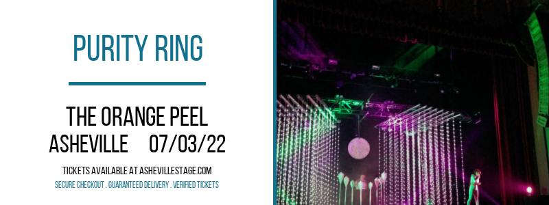 Purity Ring at The Orange Peel tickets Purity Ring at The Orange Peel