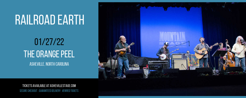 Railroad Earth at The Orange Peel tickets Railroad Earth at The Orange Peel