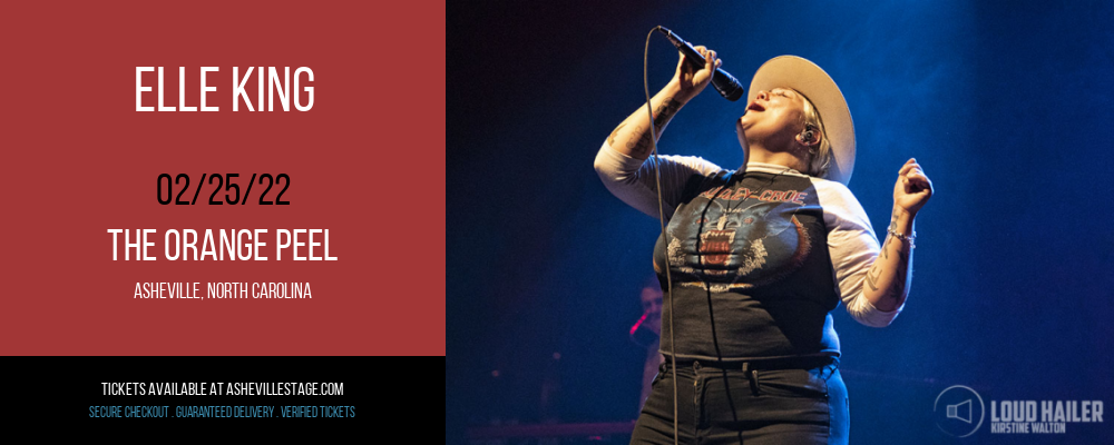 Elle King at The Orange Peel tickets Elle King at The Orange Peel