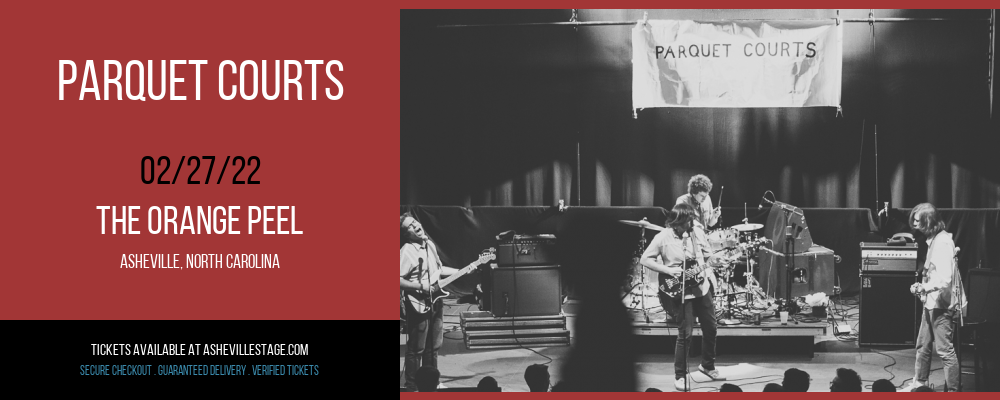 Parquet Courts at The Orange Peel tickets Parquet Courts at The Orange Peel