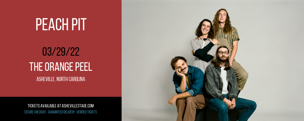 Peach Pit at The Orange Peel tickets Peach Pit at The Orange Peel