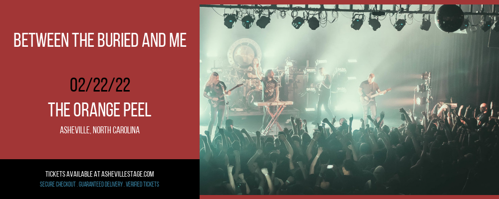Between The Buried and Me at The Orange Peel tickets Between The Buried and Me at The Orange Peel