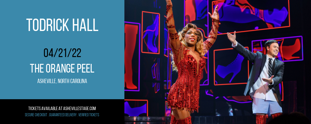 Todrick Hall at The Orange Peel tickets Todrick Hall at The Orange Peel