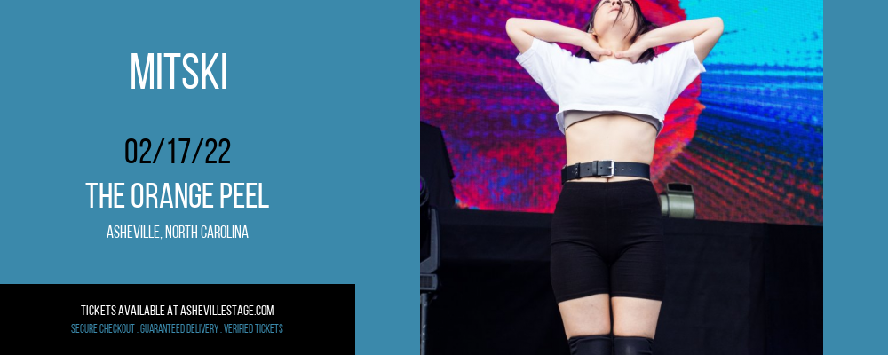 Mitski at The Orange Peel tickets Mitski at The Orange Peel
