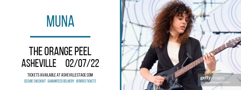 Muna at The Orange Peel tickets Muna at The Orange Peel