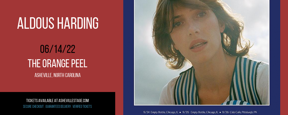 Aldous Harding at The Orange Peel tickets Aldous Harding at The Orange Peel