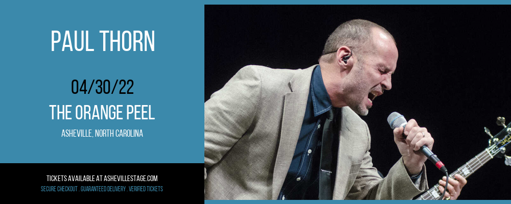 Paul Thorn at The Orange Peel tickets Paul Thorn at The Orange Peel