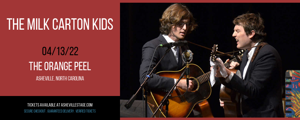 The Milk Carton Kids at The Orange Peel tickets The Milk Carton Kids at The Orange Peel