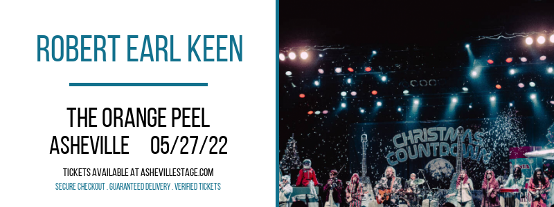 Robert Earl Keen at The Orange Peel tickets Robert Earl Keen at The Orange Peel