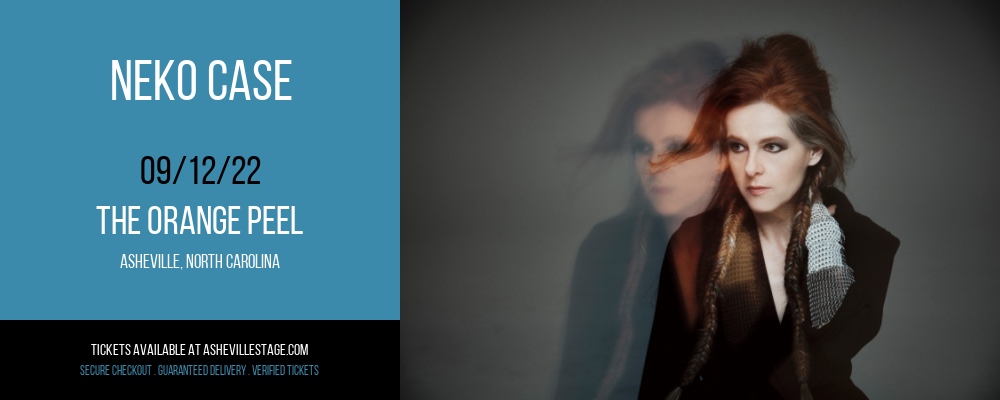 Neko Case at The Orange Peel tickets Neko Case at The Orange Peel