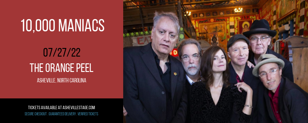 10,000 Maniacs [POSTPONED] at The Orange Peel