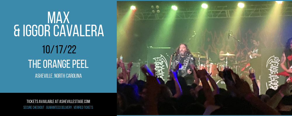 Max & Iggor Cavalera at The Orange Peel