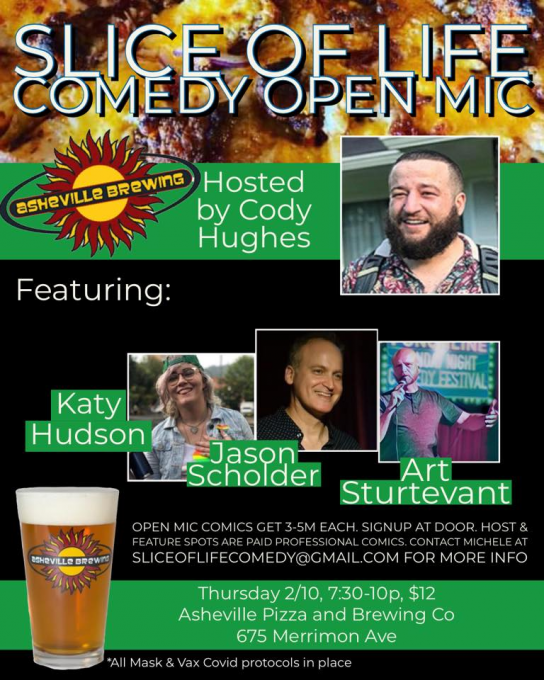 Slice of Life Comedy Open Mic at The Orange Peel