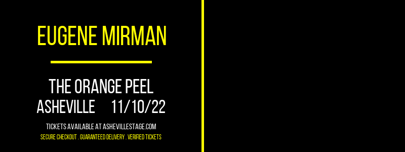 Eugene Mirman at The Orange Peel