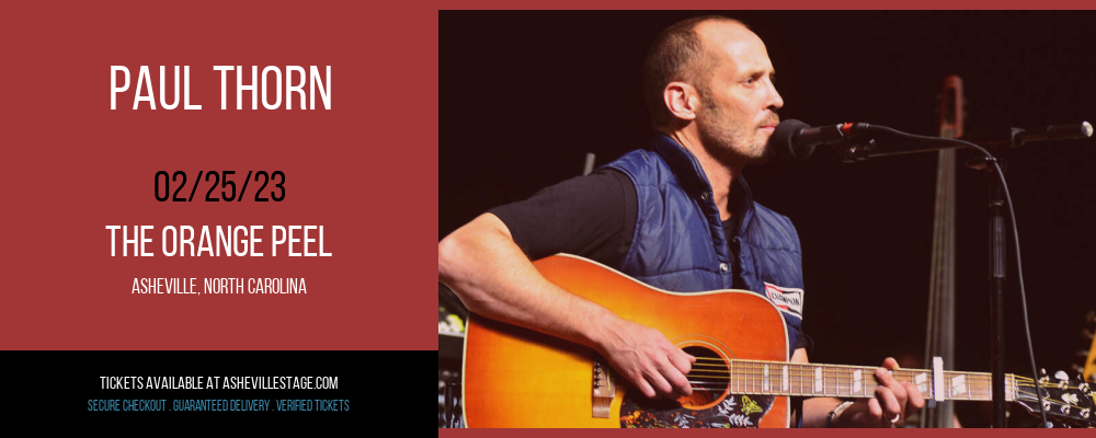 Paul Thorn at The Orange Peel tickets Paul Thorn at The Orange Peel