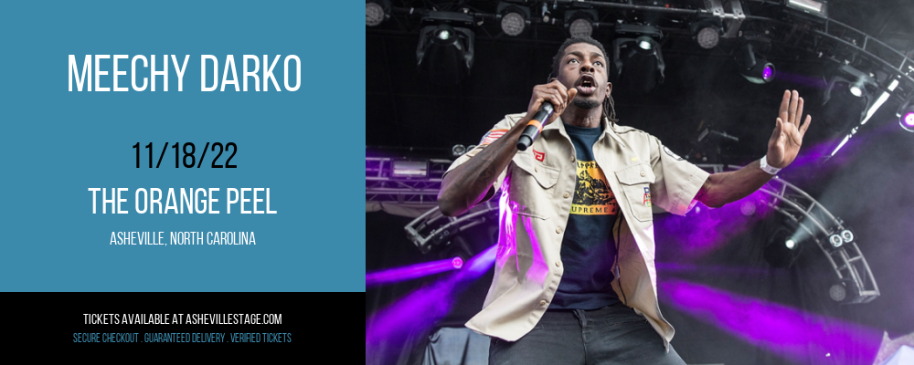 Meechy Darko [CANCELLED] at The Orange Peel