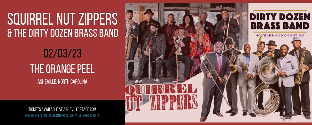 Squirrel Nut Zippers & The Dirty Dozen Brass Band at The Orange Peel