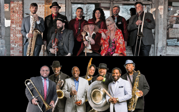 Squirrel Nut Zippers & The Dirty Dozen Brass Band at The Orange Peel