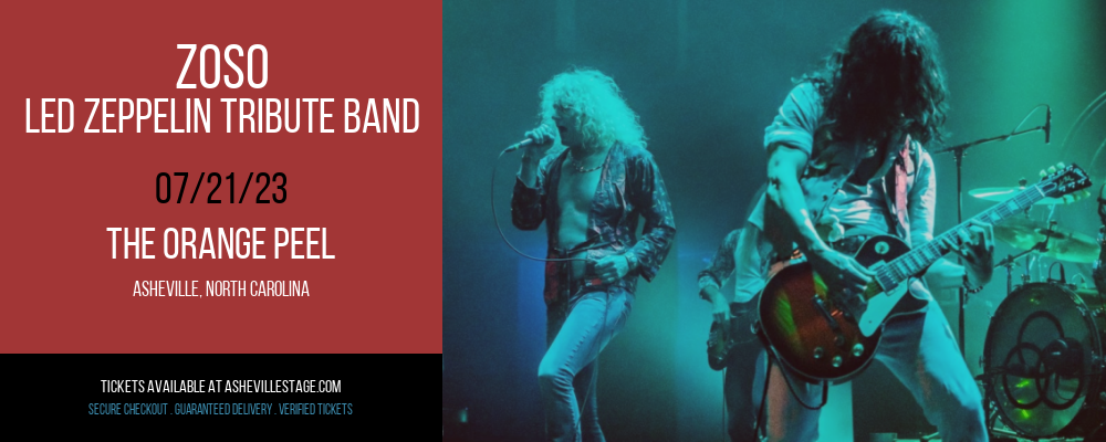 Zoso - Led Zeppelin Tribute Band at The Orange Peel