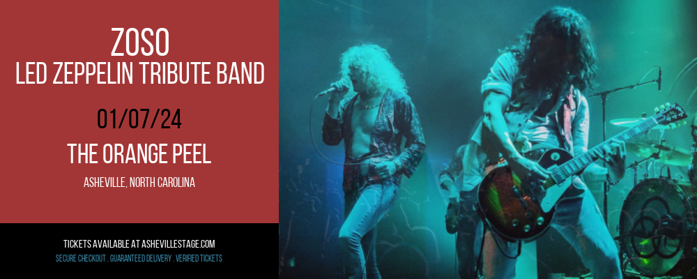 Zoso - Led Zeppelin Tribute Band at The Orange Peel