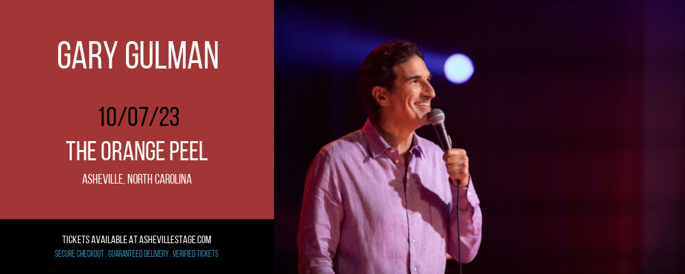 Gary Gulman at The Orange Peel