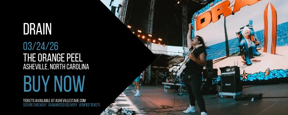 Drain at The Orange Peel