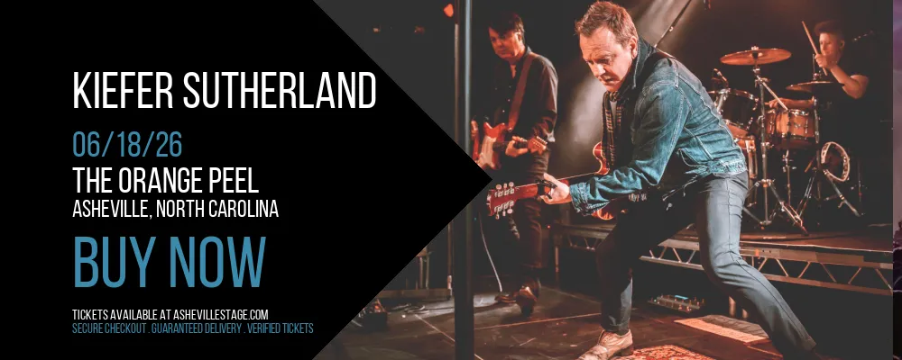 Kiefer Sutherland at The Orange Peel
